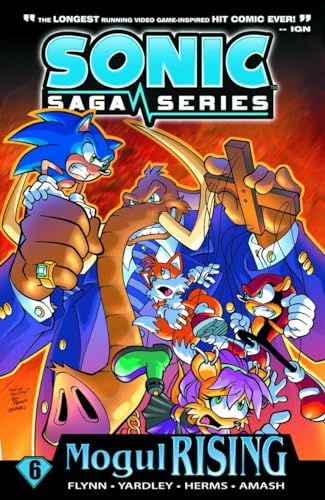 Sonic Saga Series #6 cover
