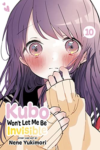 Kubo Won’t Let Me Be Invisible #10 cover