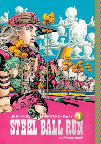 JoJo's Bizarre Adventure: Part 7--Steel Ball Run #4 cover