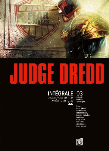 Judge Dredd - Intégrale #3 cover