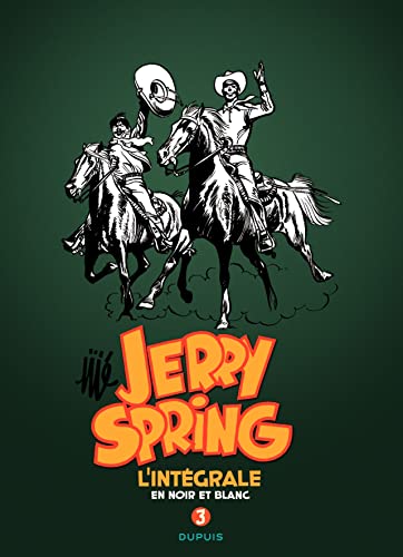 Jerry Spring - L'intégrale en noir et blanc #3 cover