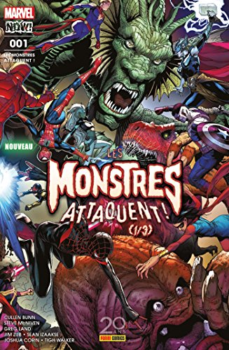 Les monstres attaquent #1 cover