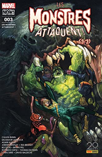 Les monstres attaquent #3 cover