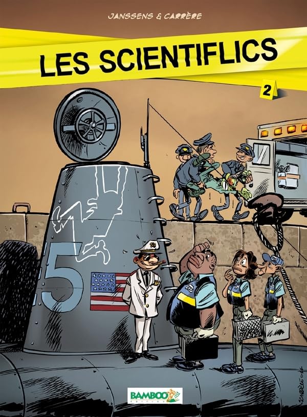 Les Scientiflics #2 cover