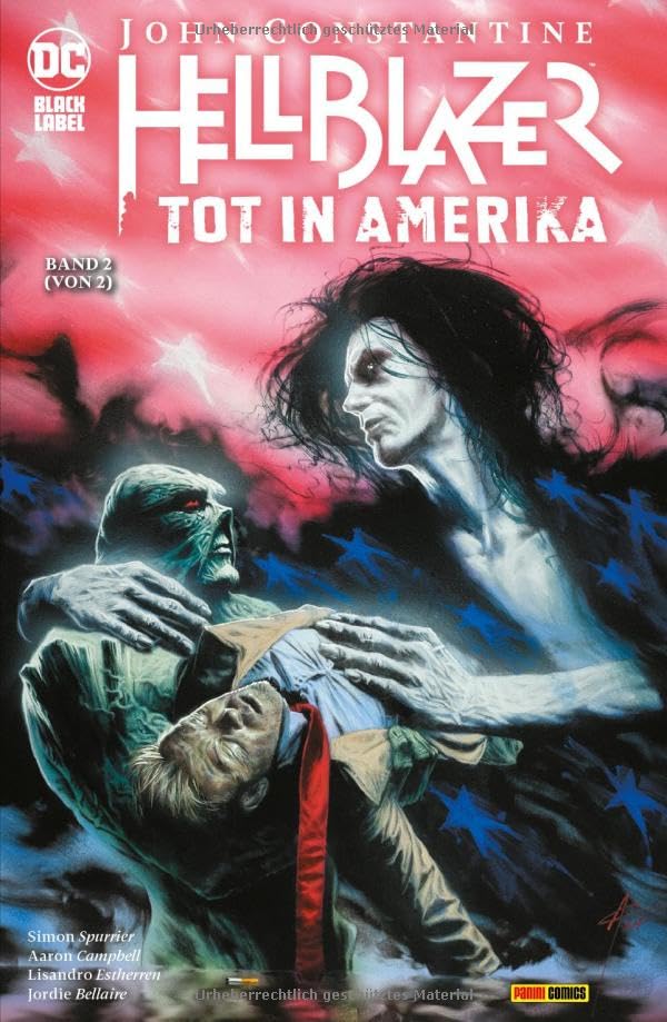 John Constantine - Hellblazer: Tot in Amerika #2 cover