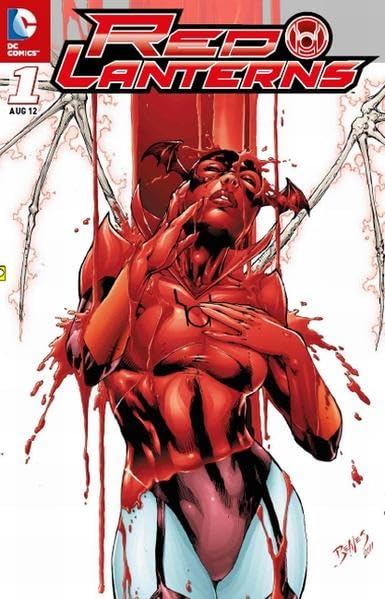 Red Lanterns #1 cover