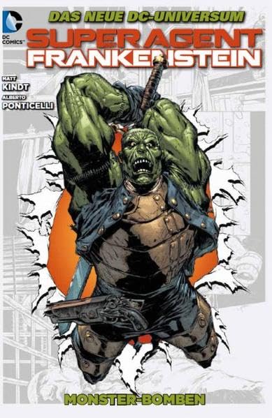 Superagent Frankenstein #2 cover