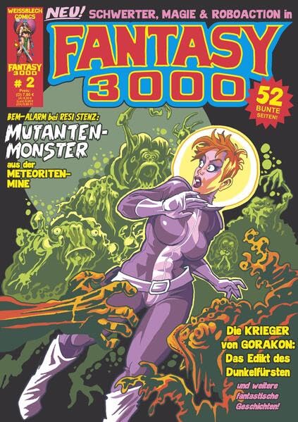 Fantasy 3000 #2 cover