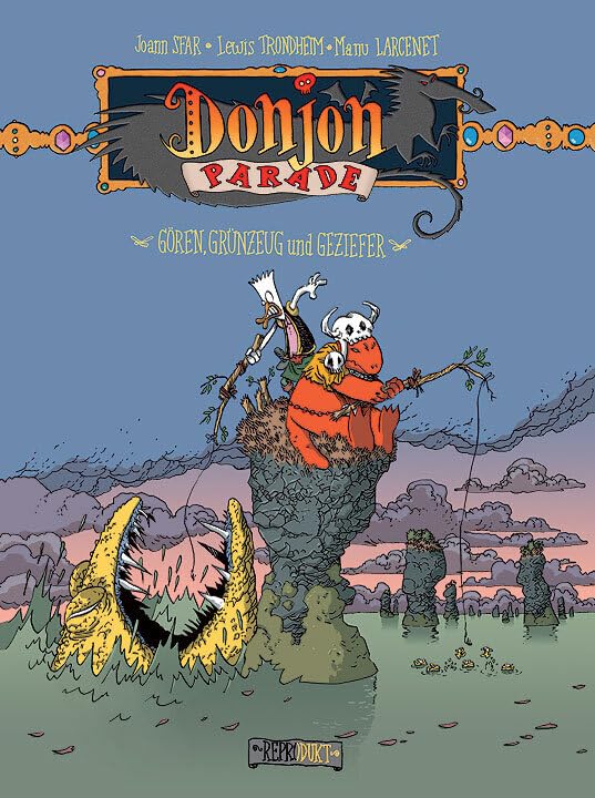 Donjon Parade #4 cover