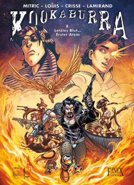 Kookaburra #8 cover