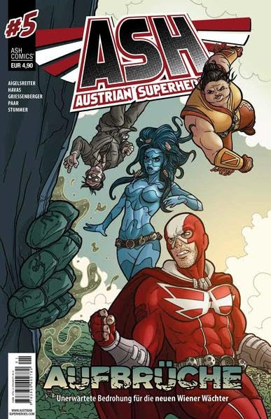 ASH - Austrian Superheroes #5 cover