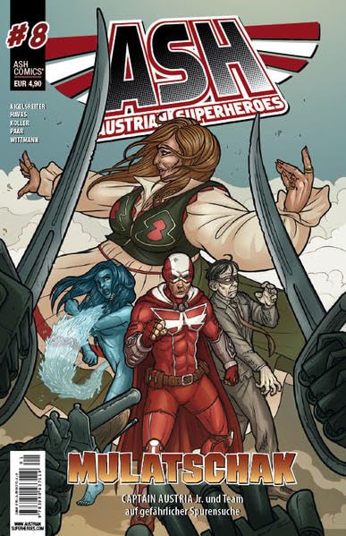 ASH - Austrian Superheroes #8 cover