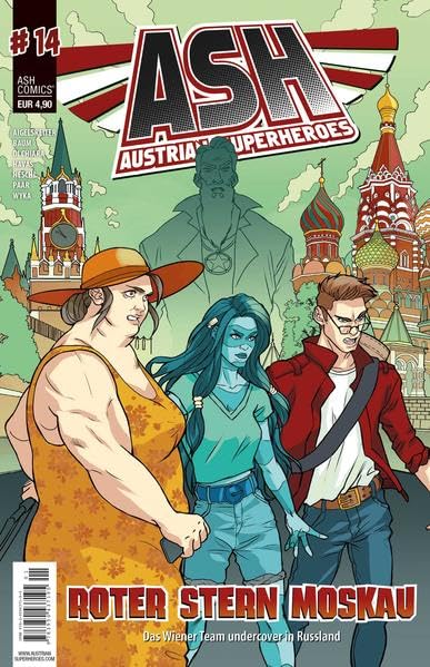 ASH - Austrian Superheroes #14 cover