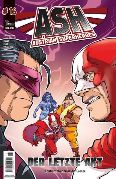ASH - Austrian Superheroes #16 cover
