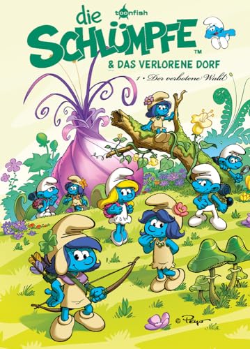Die Schlümpfe & das verlorene Dorf #1 cover