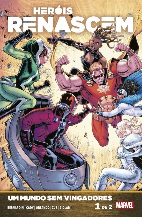 Heróis Renascem: Um Mundo sem Vingadores #1 cover