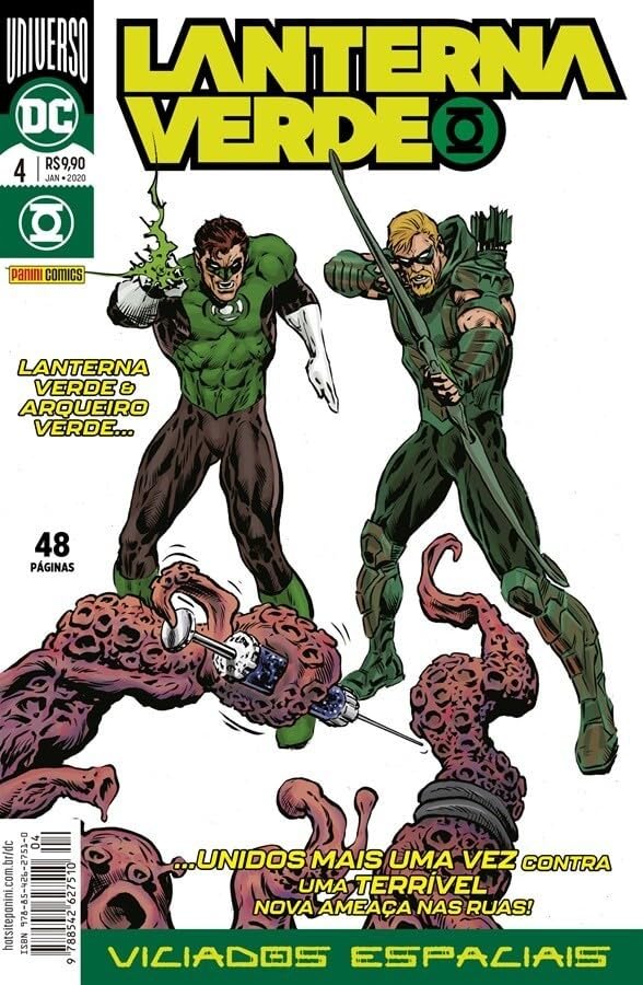 Lanterna Verde #4 cover