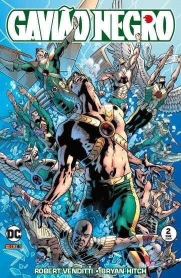 Gavião Negro #2 cover