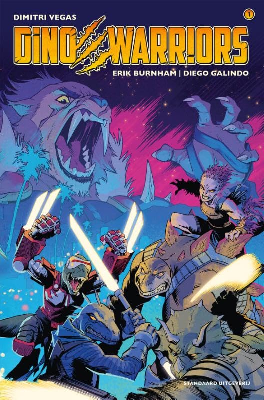 Dino Warriors #1 cover