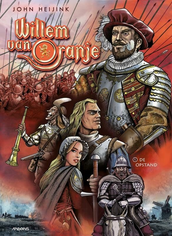 Willem van Oranje #1 cover