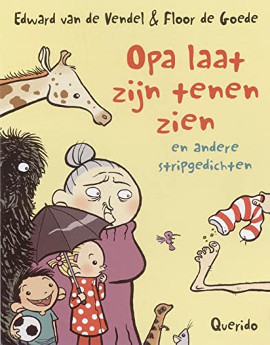 Opa laat zijn tenen zien