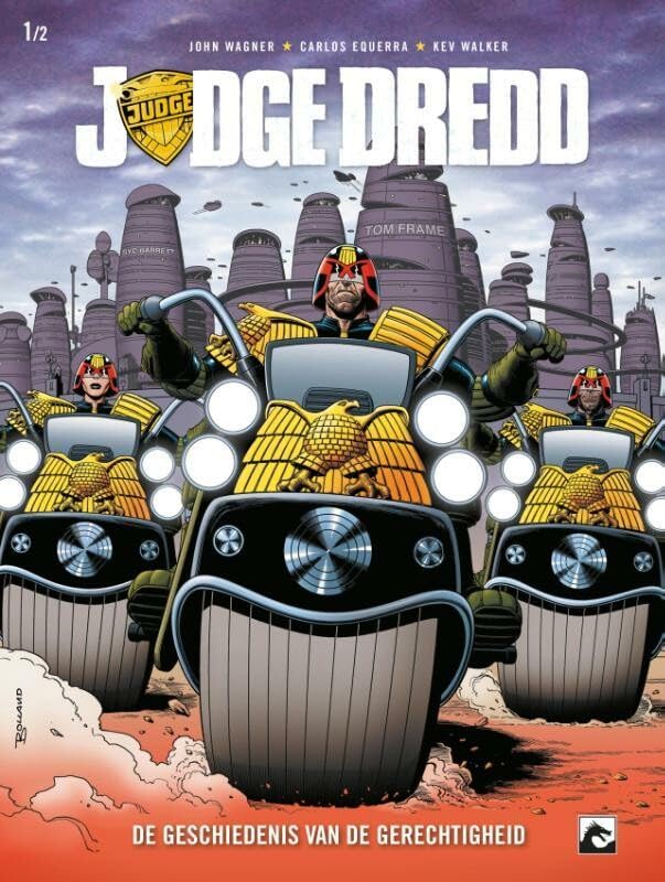 Judge Dredd - De geschiedenis van de gerechtigheid #1 cover