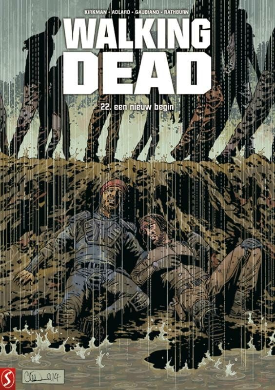 Walking Dead #22 cover