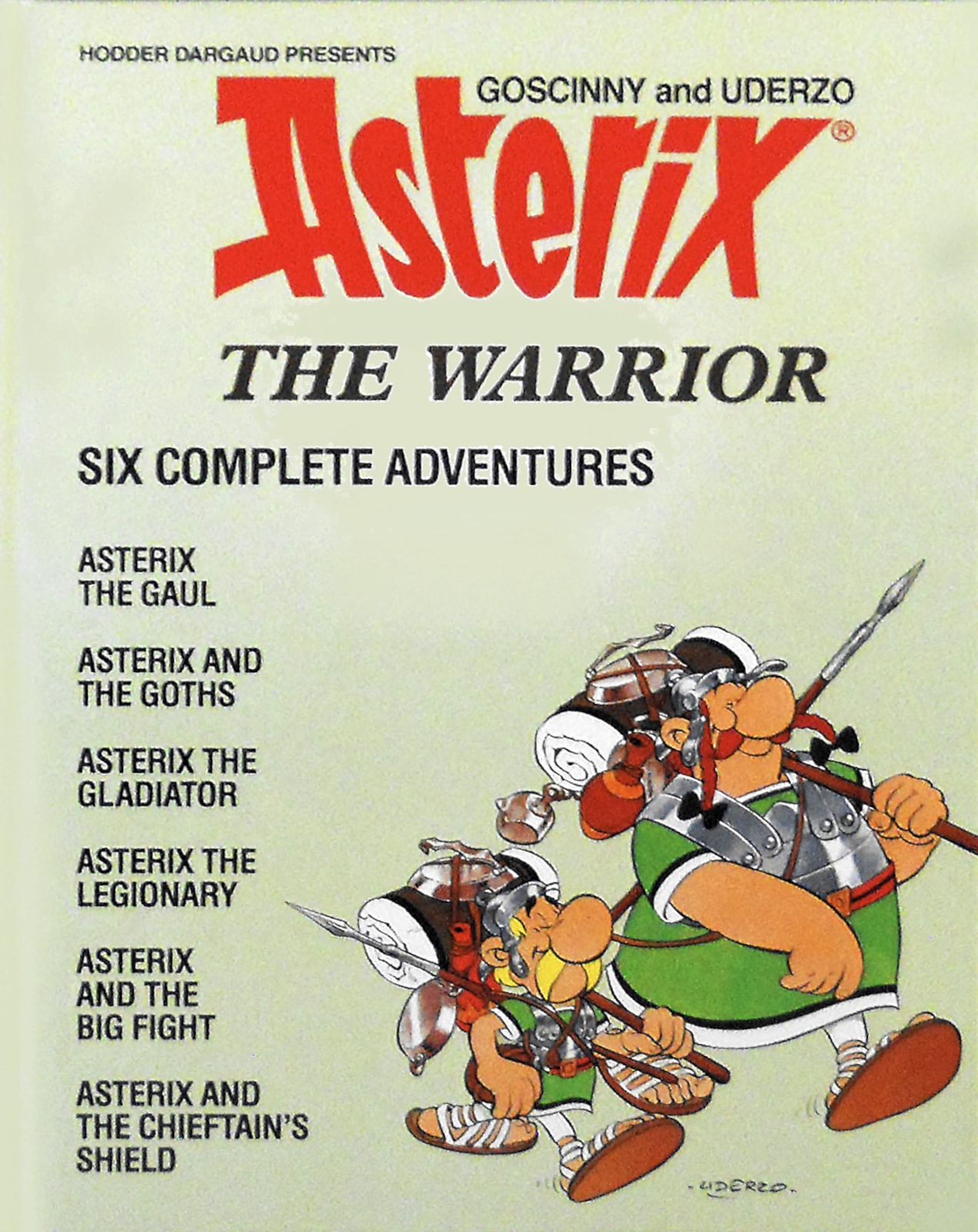 Asterix the Warrior #[nn] cover