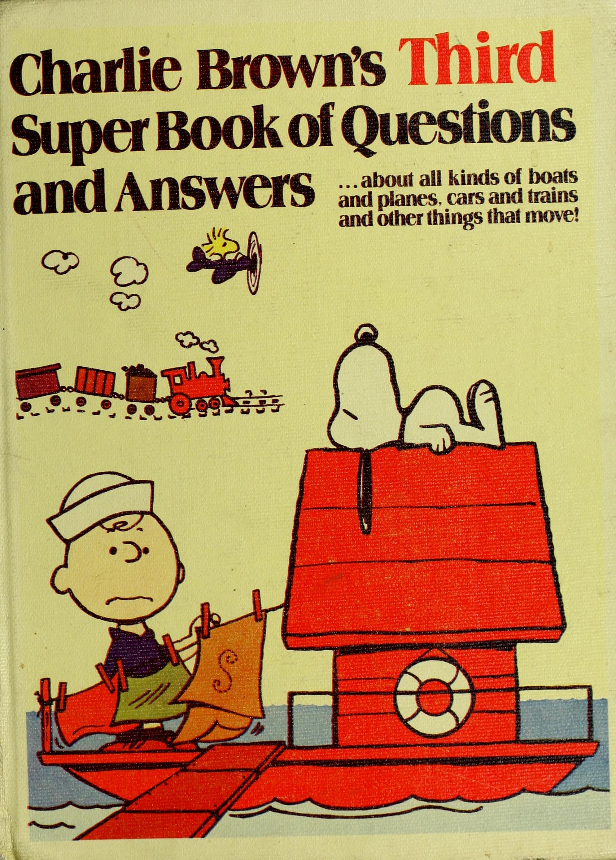 Charlie Brown's Third Super Book of Questions and Answers