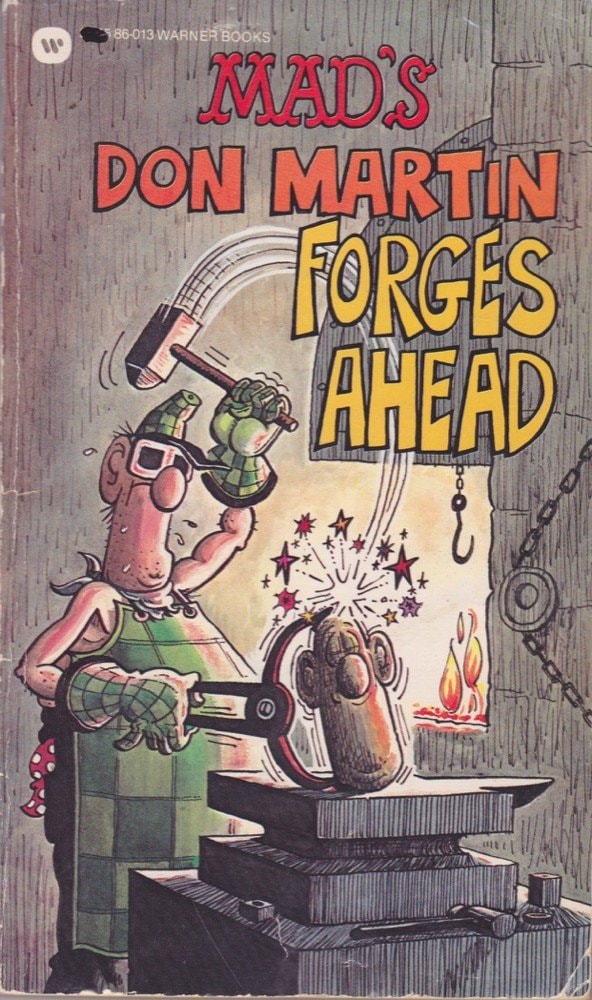 Mad's Don Martin Forges Ahead #86-013 cover