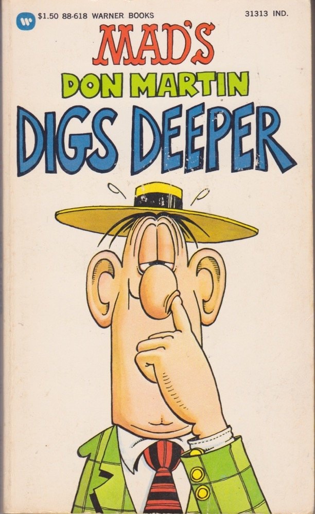Mad's Don Martin Digs Deeper #10 (88-618) cover