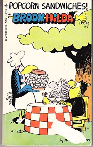 Broom-Hilda Popcorn Sandwiches