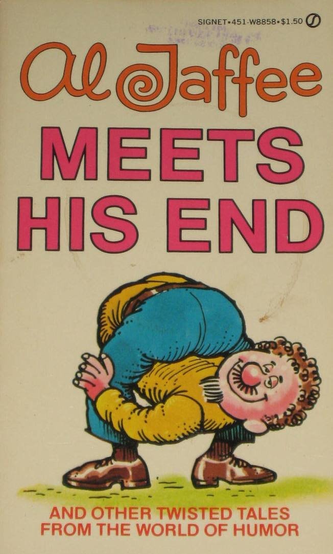 Al Jaffee Meets His End #W8858 cover