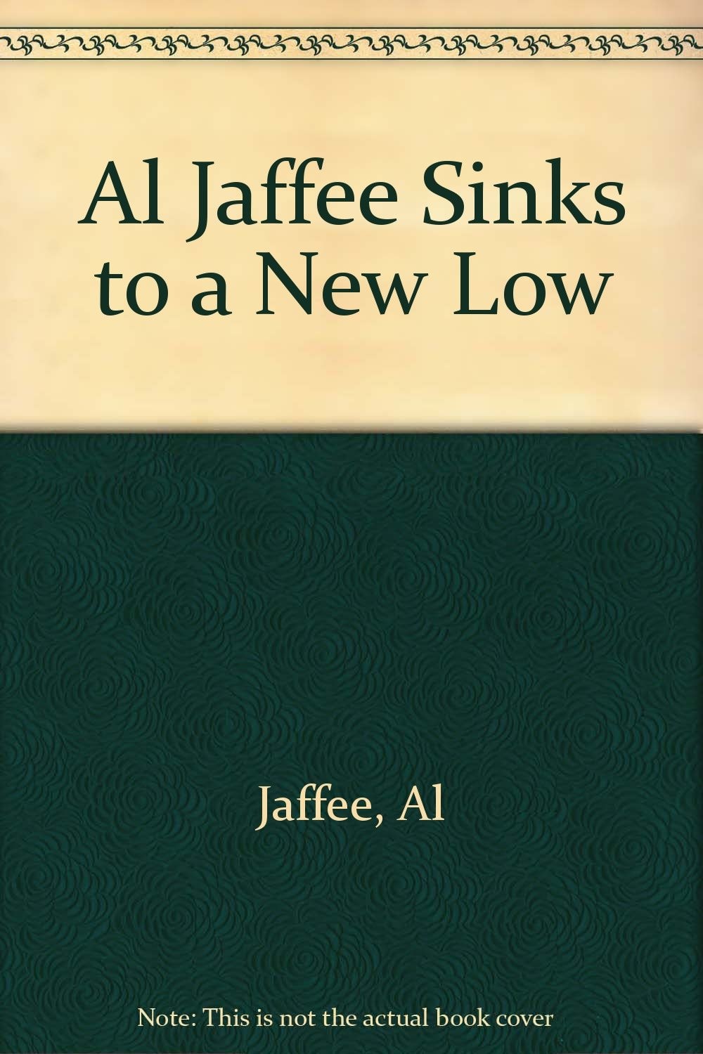 Al Jaffee Sinks to a New Low #E9757 cover