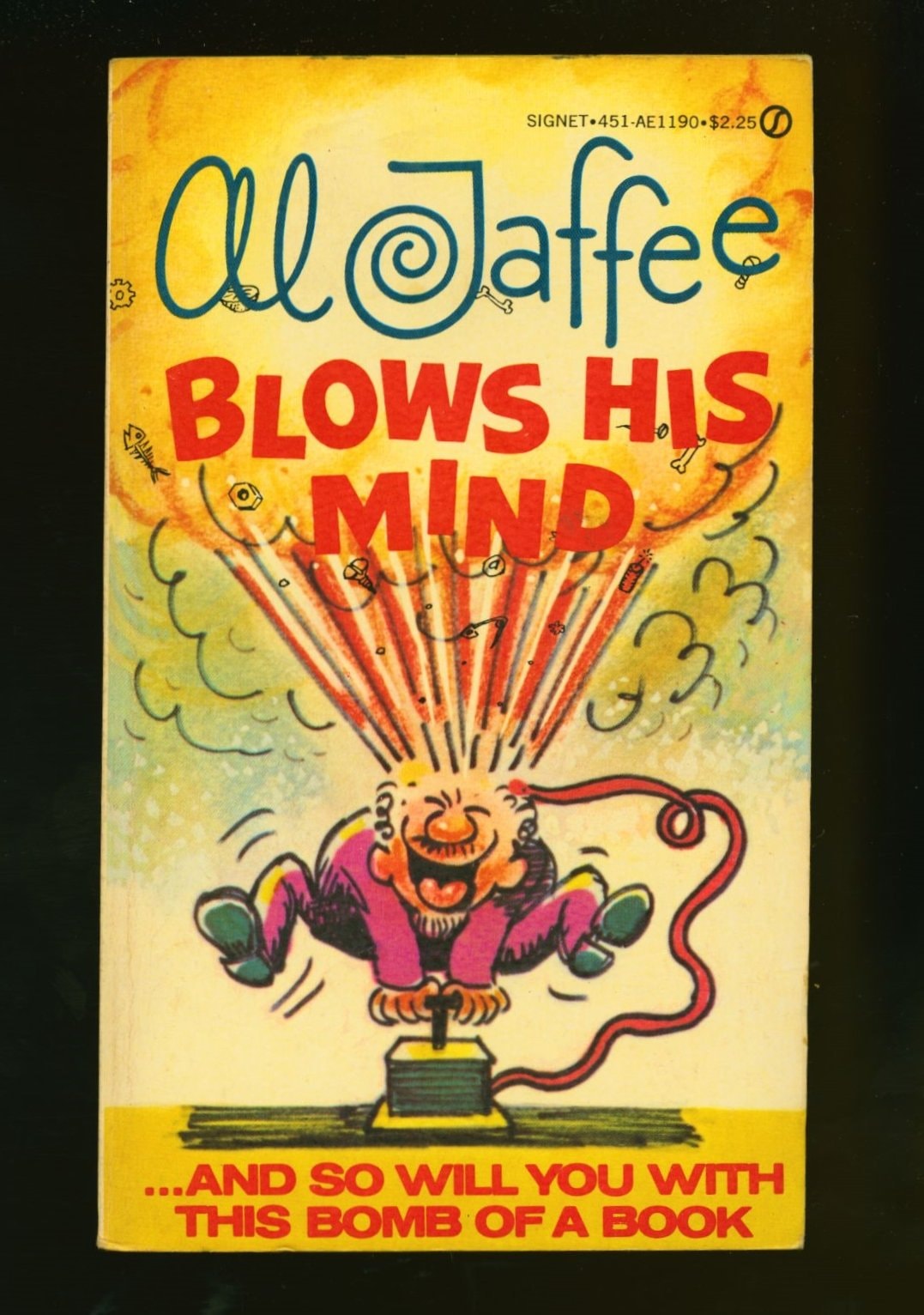 Al Jaffee Blows His Mind #AE1190 cover