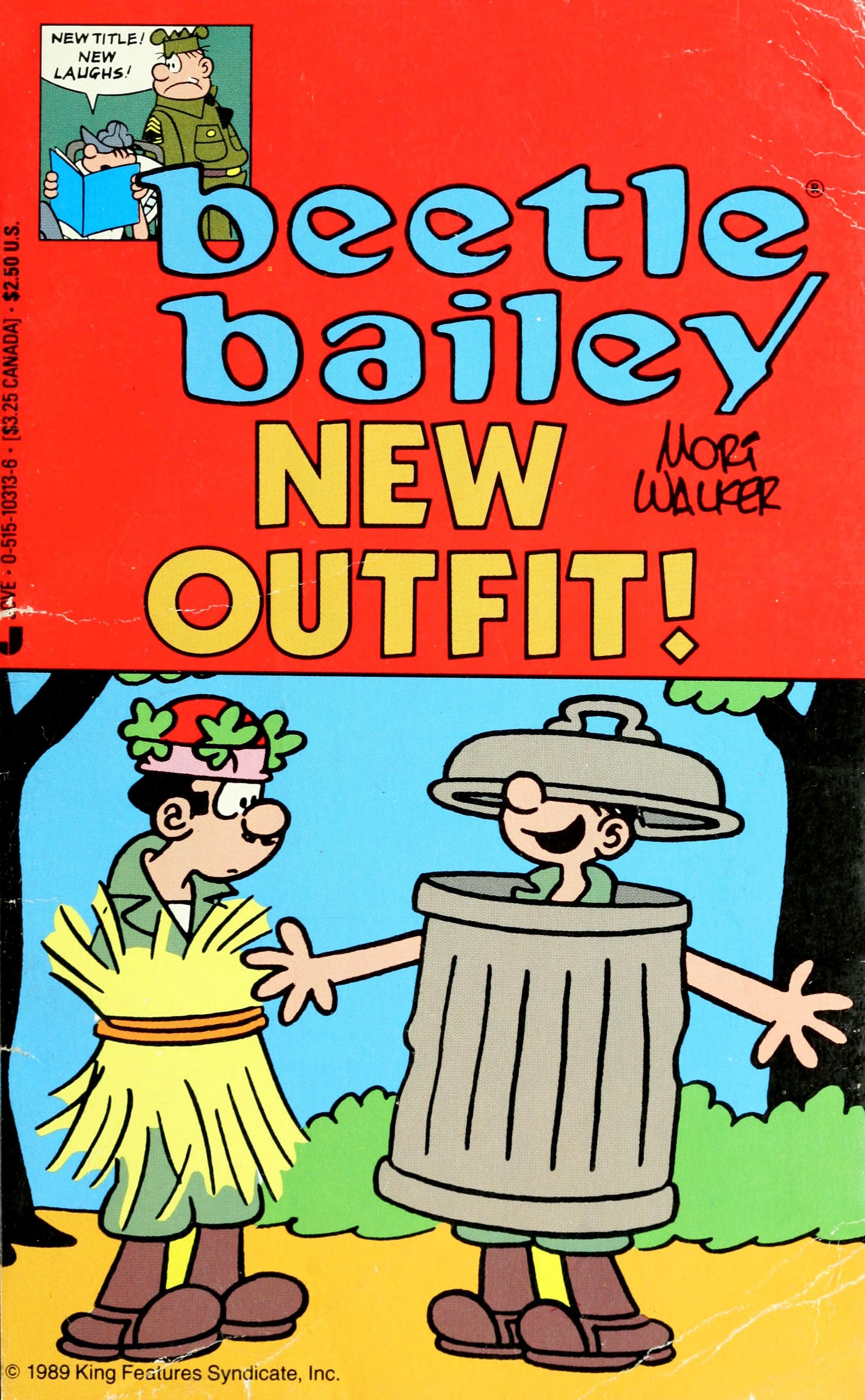 Beetle Bailey New Outfit!