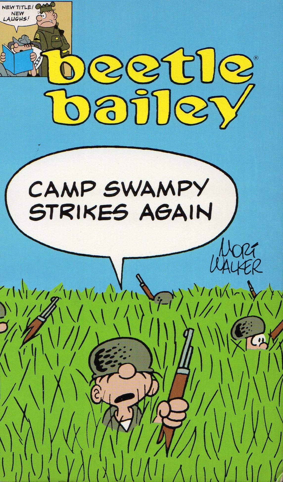 Beetle Bailey Camp Swampy Strikes Again