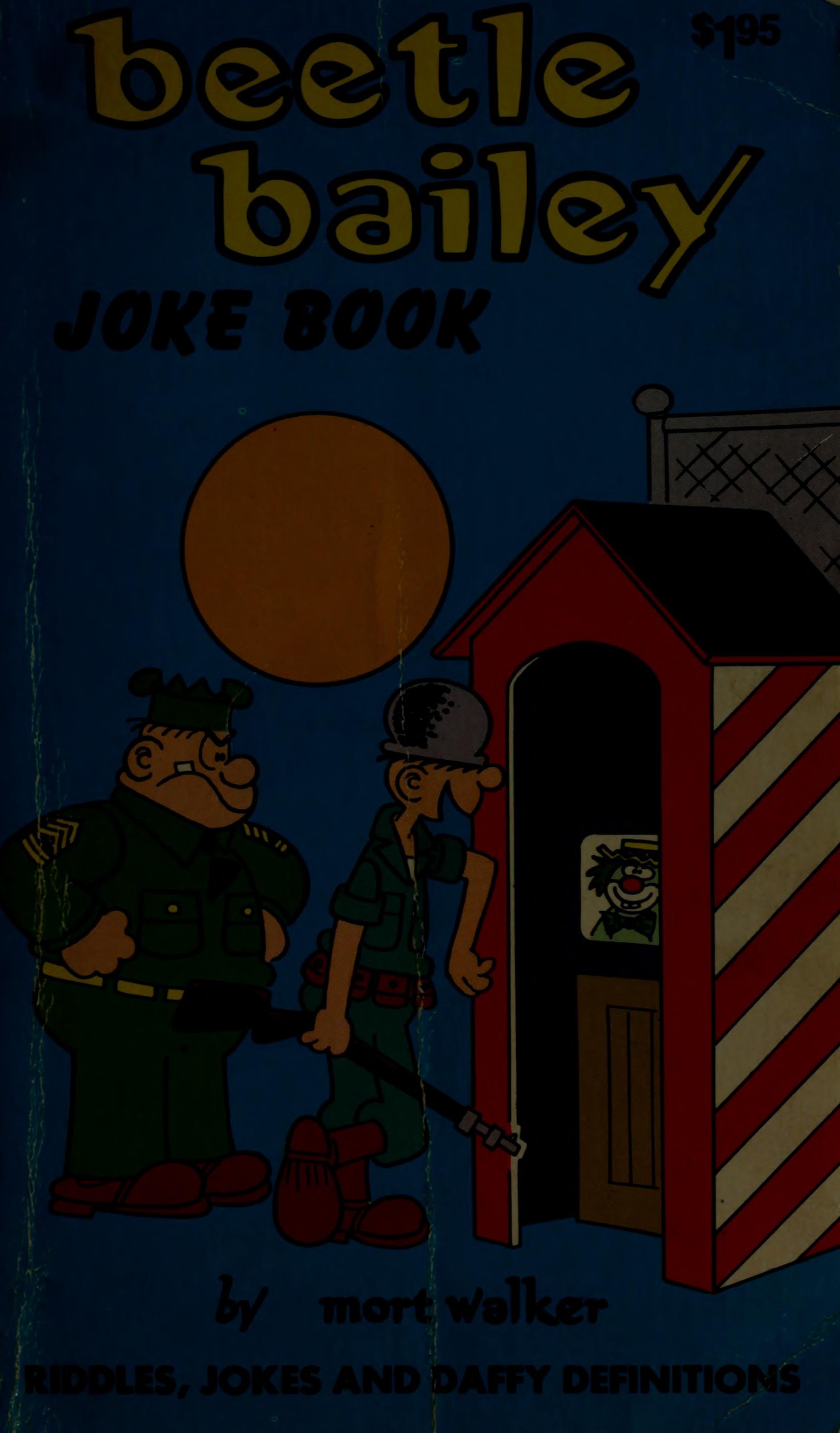 Beetle Bailey Joke Book