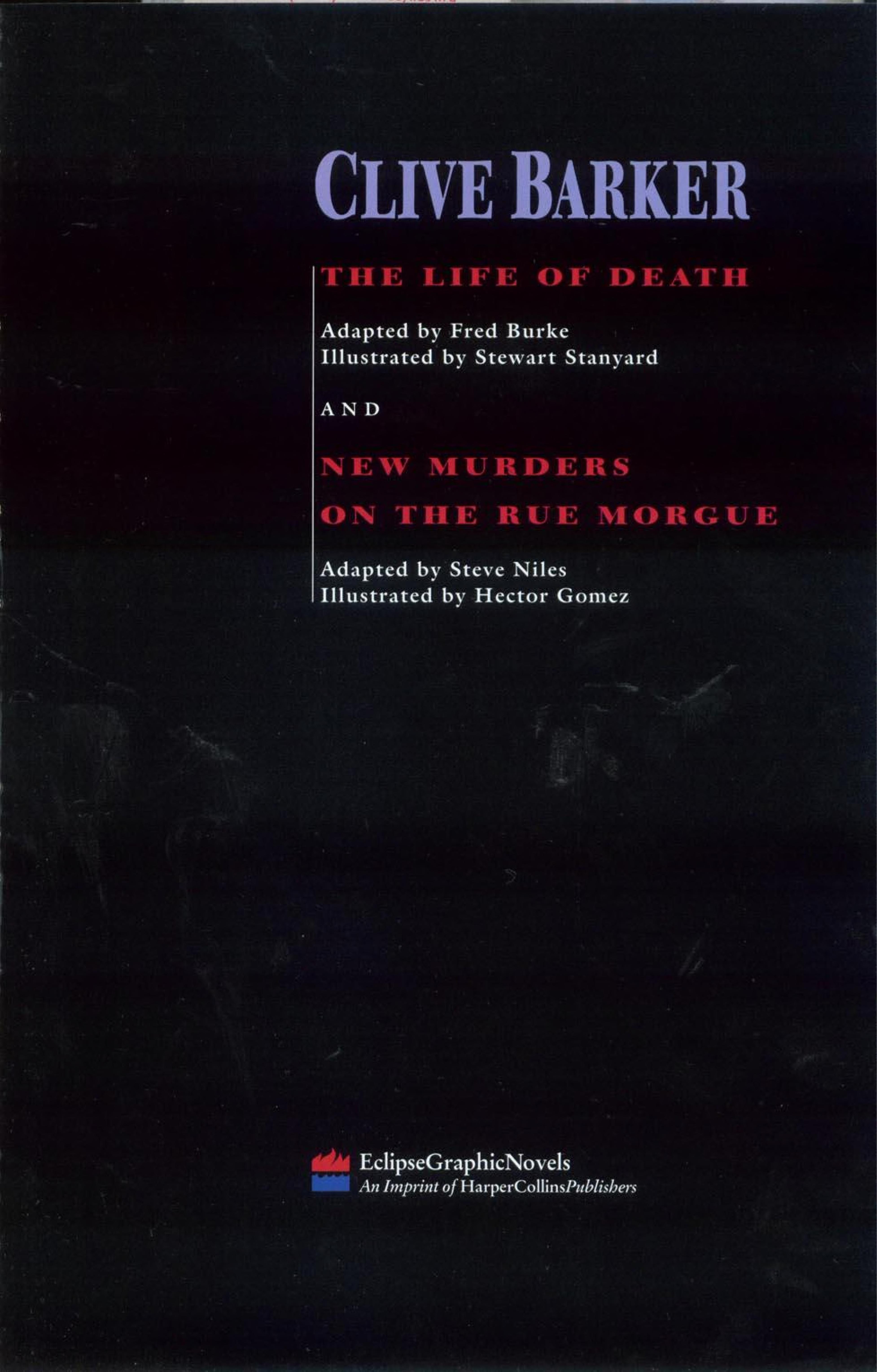 Clive Barker: The Life of Death