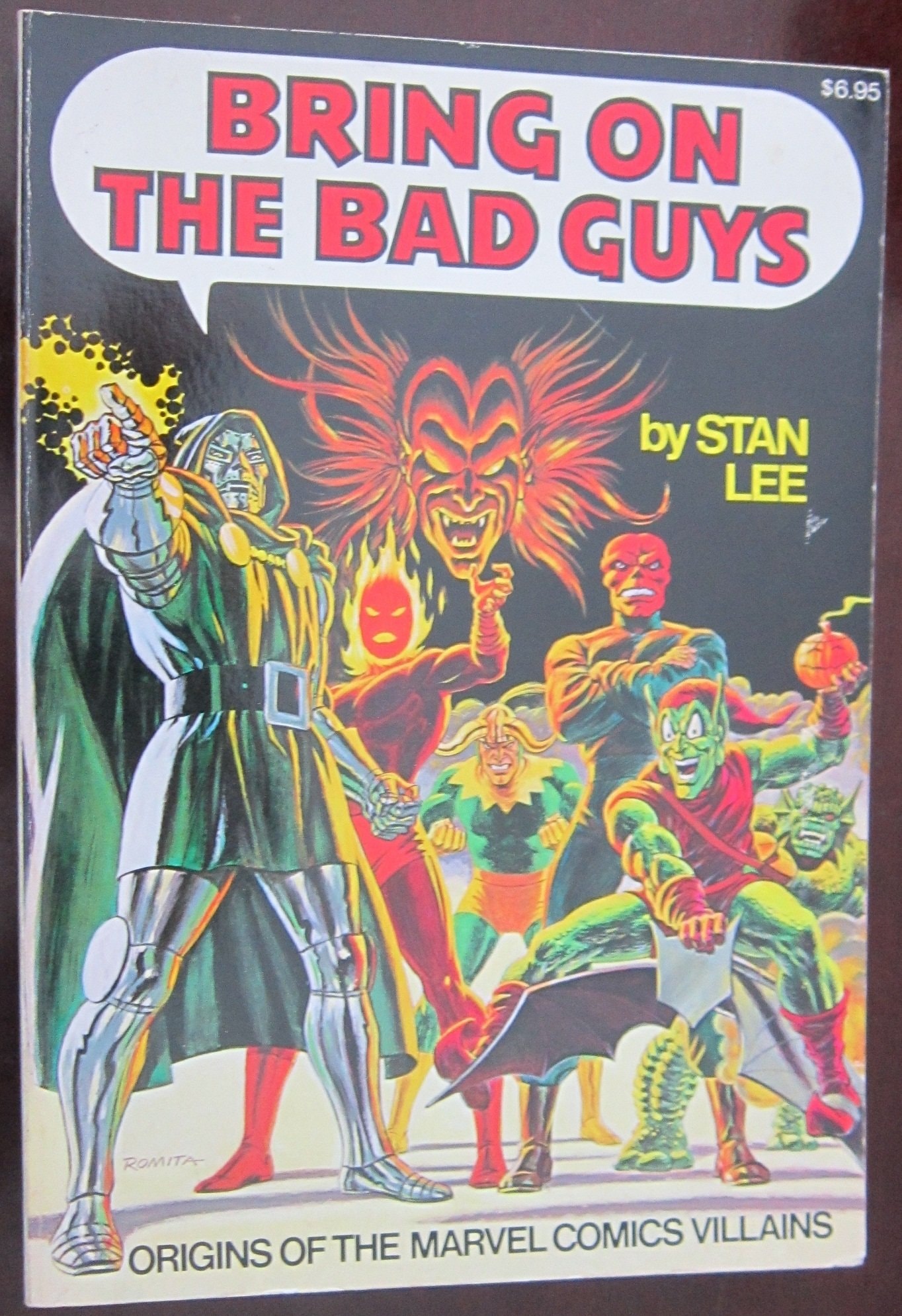 Bring on the Bad Guys: Origins of the Marvel Comics Villains #[nn] cover