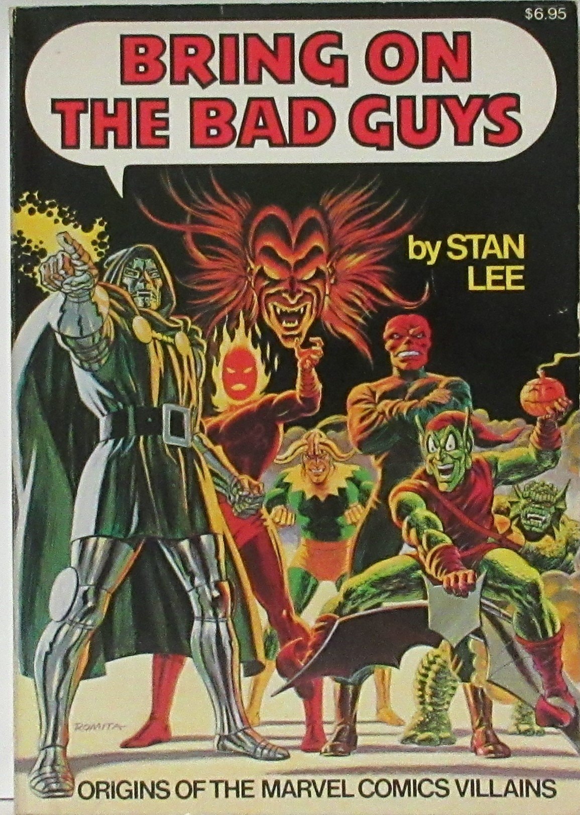 Bring on the Bad Guys: Origins of the Marvel Comics Villains #[nn] cover