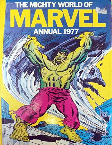 The Mighty World of Marvel Annual #1977 cover