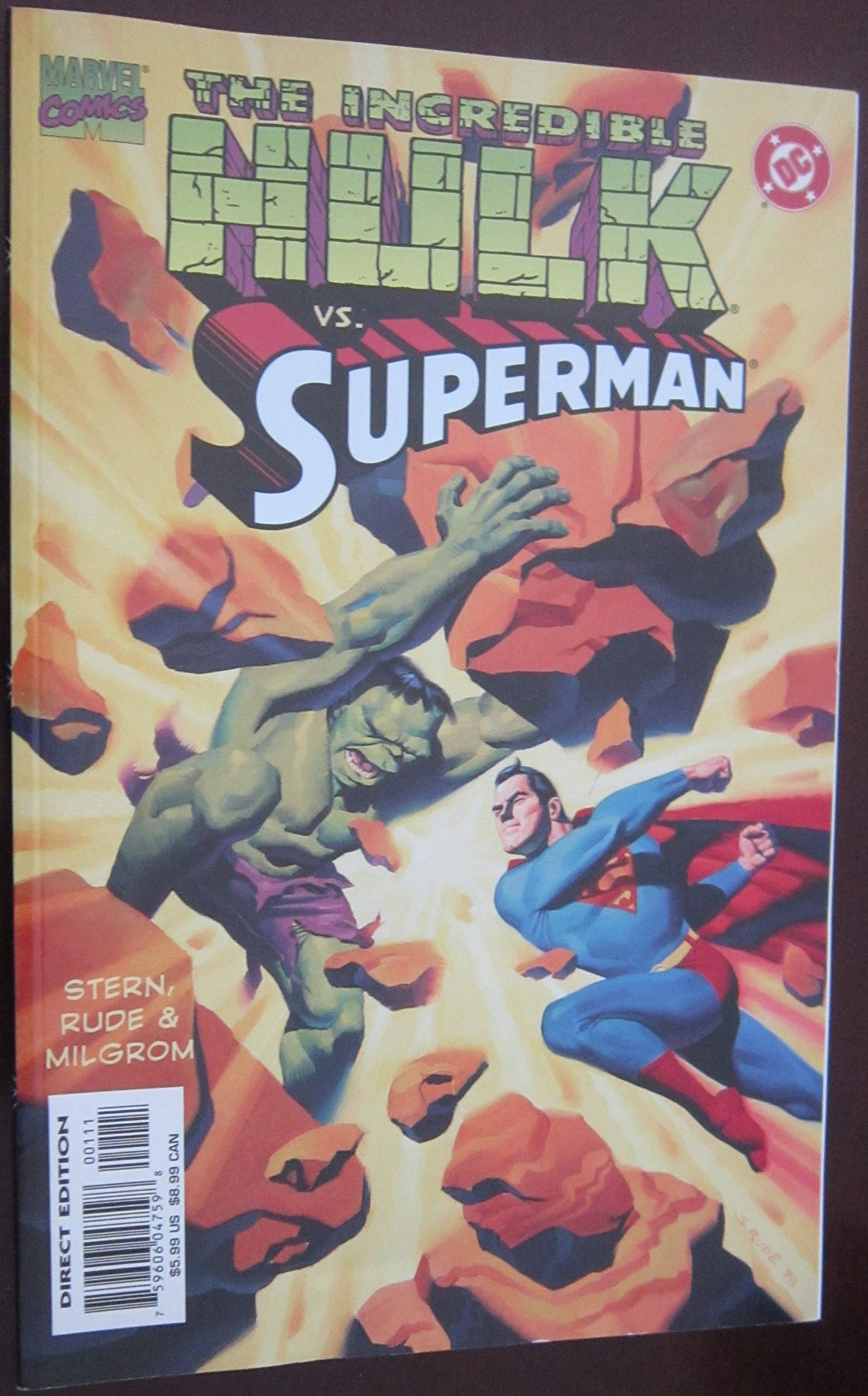 Incredible Hulk vs Superman #1