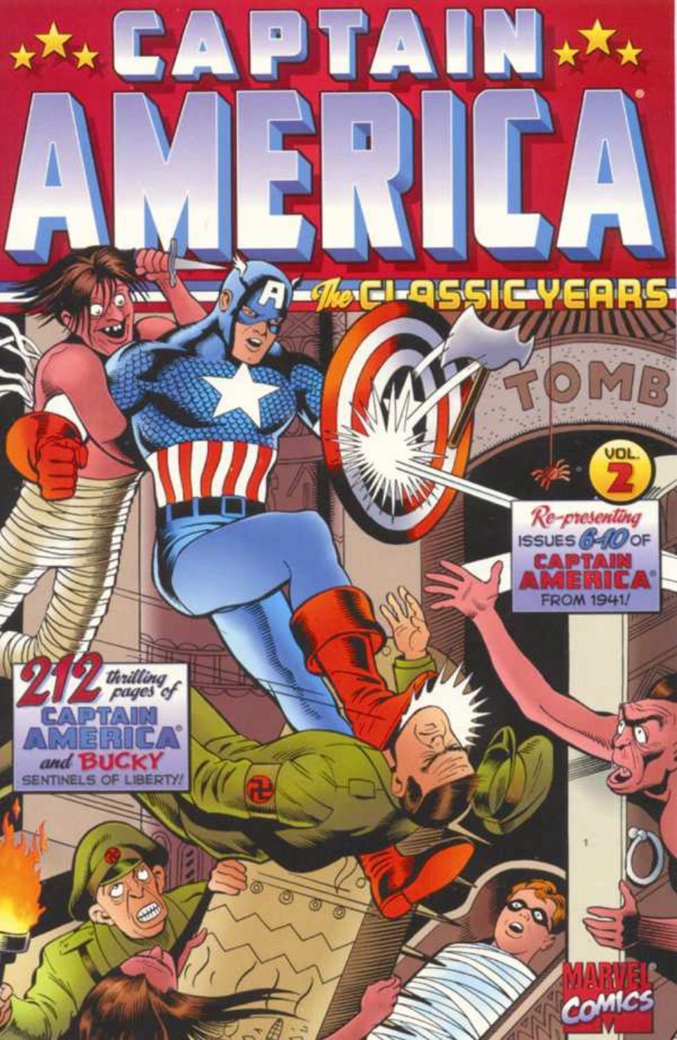 Captain America: The Classic Years #2 cover