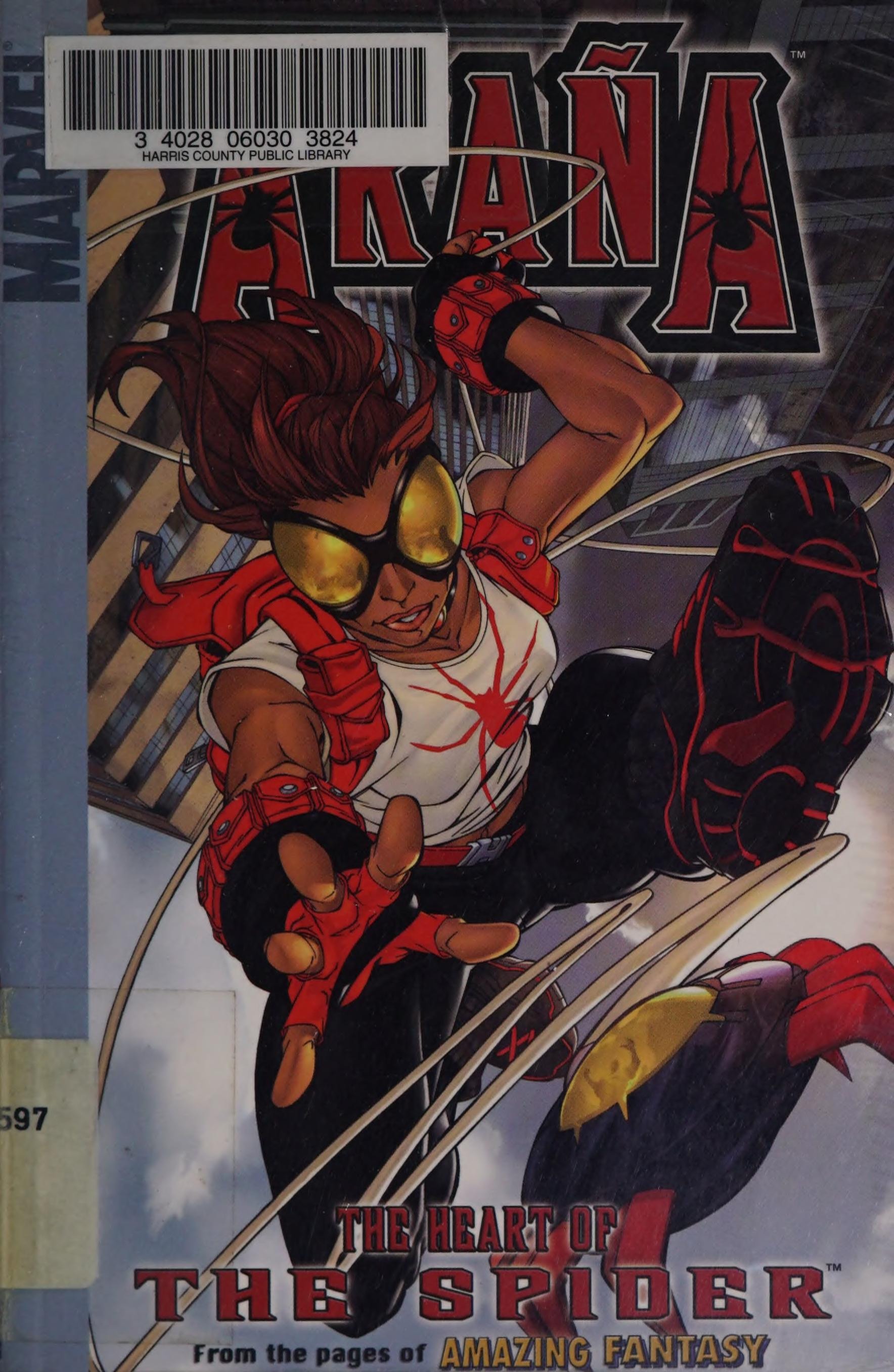 Araña #1 cover