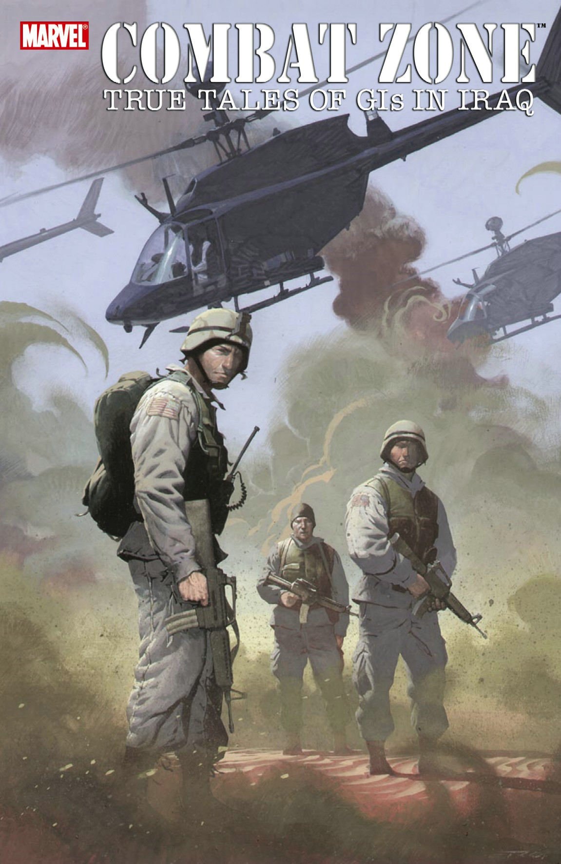 Combat Zone: True Tales of GIs in Iraq #1 cover