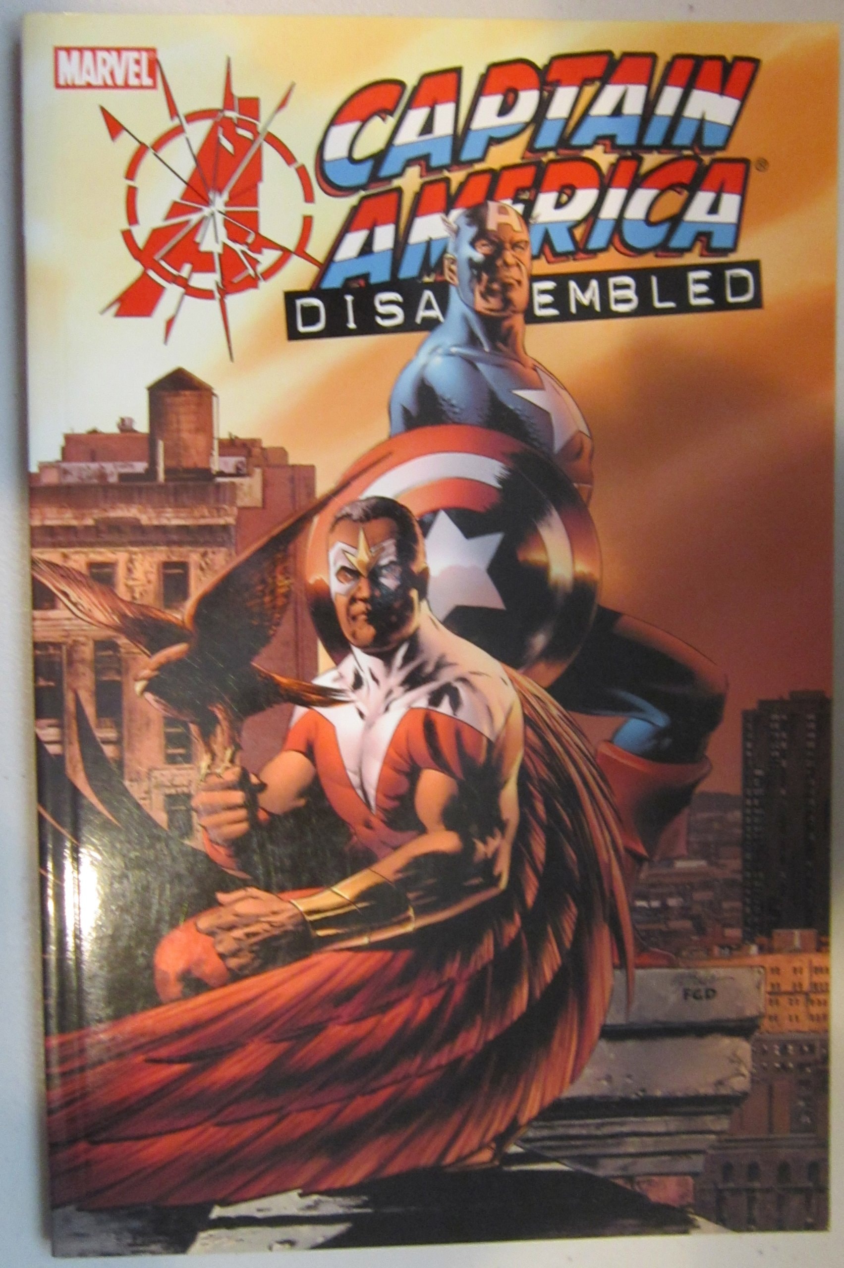 Avengers Disassembled: Captain America #[nn] cover