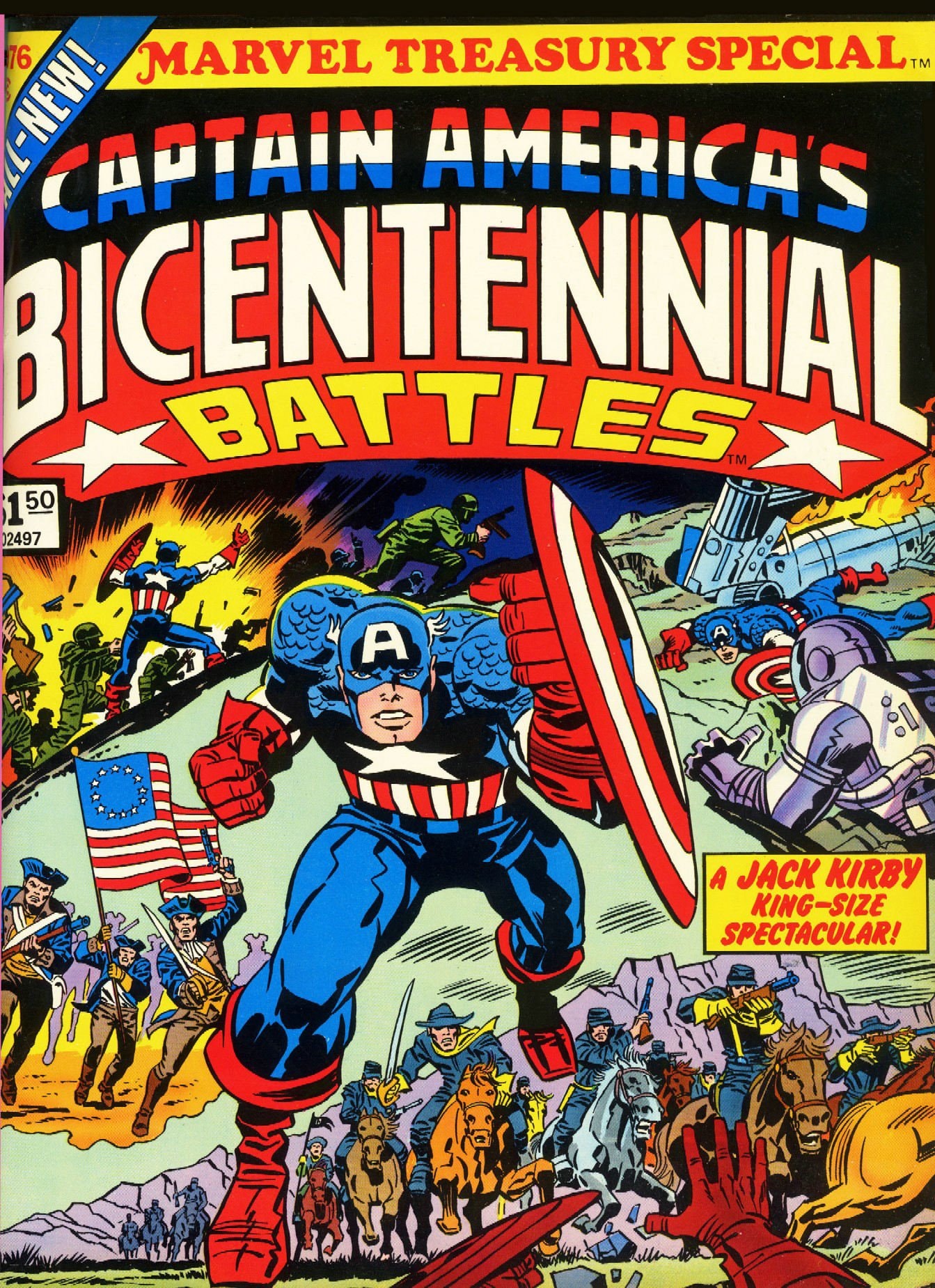 Captain America by Jack Kirby: Bicentennial Battles #[nn] cover