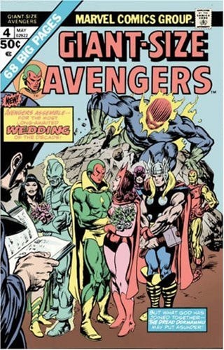 Avengers: Vision and the Scarlet Witch #[nn] cover
