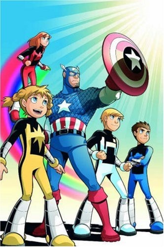 Avengers and Power Pack Assemble! #[nn] cover